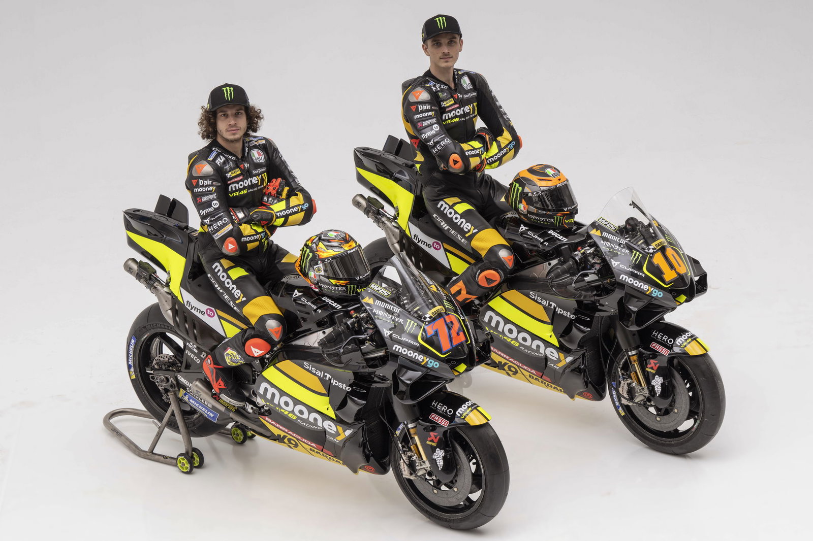 Luca Marini, Marco Bezzecchi, 2023 VR46 livery